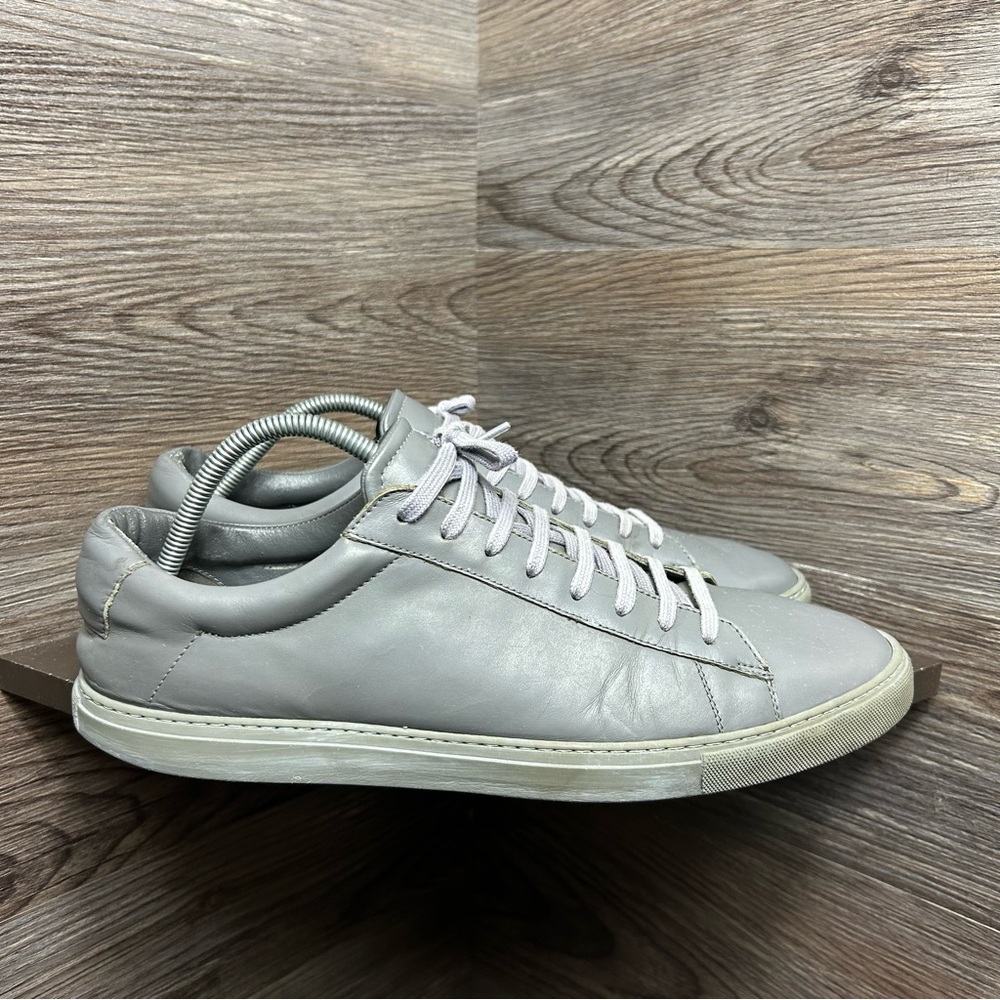 Oliver cabell Men's Gray Leather Sneakers